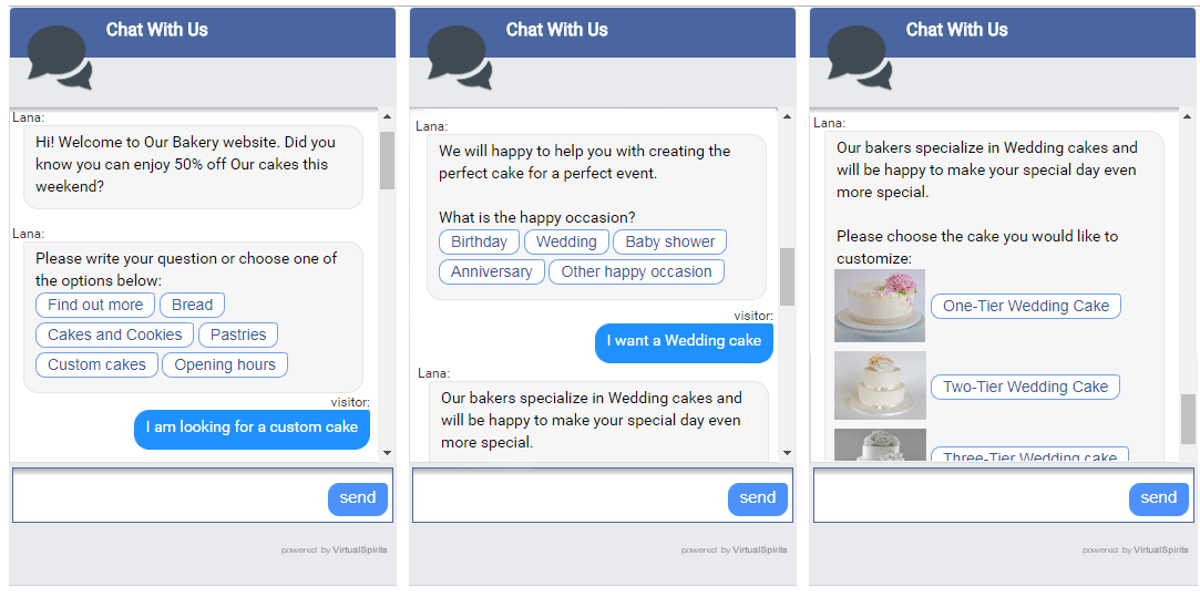 Chatbot voor bakkerij