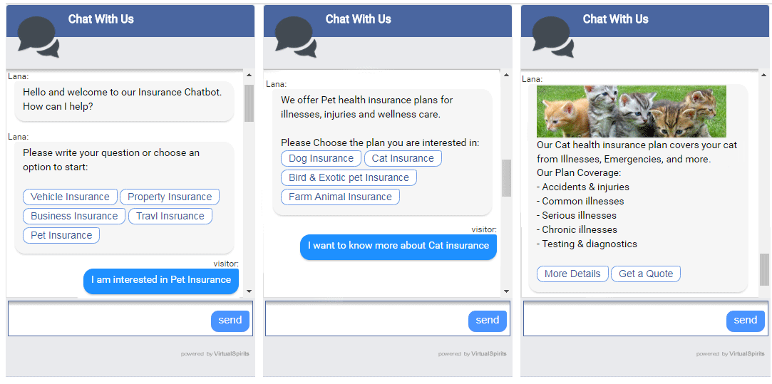 Insurance Chatbots