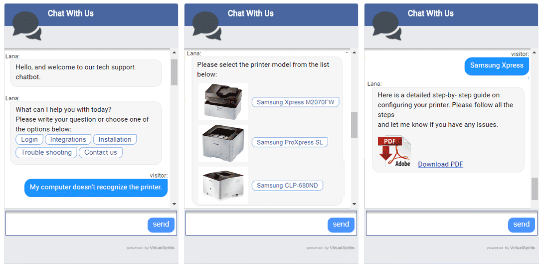 Chatbot de soporte técnico