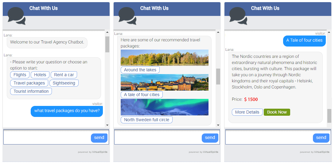 chatbot for travel