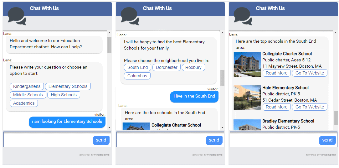 Government chat bots