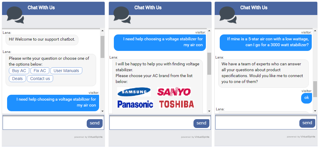 chatbot customer service