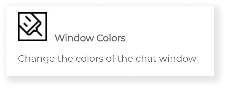 changing chat window colors