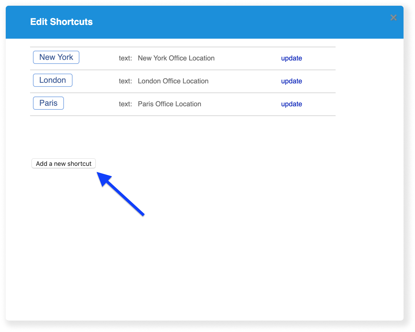 example adding multiple locations 11